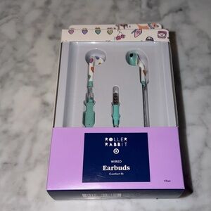 Roller Rabbit x Target Disco Hearts Wave Wired Earbuds